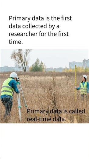 primary Data v/s Secondary Data