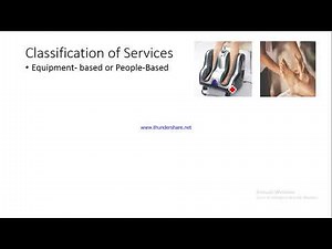 (4) Classification of Services