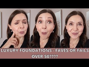Best Foundation for Mature Skin over 60 | Luxury Foundation Fave or Fail?
