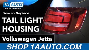How to Replace Tail Light Housing 2015-16 Volkswagen Jetta