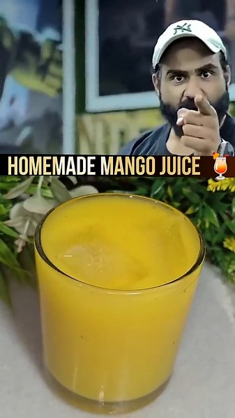 Mango Juice Recipe By Viral Coach Nitesh Soni 🥭 Stop Buying Packed Juice #health #summer #mangojuice
