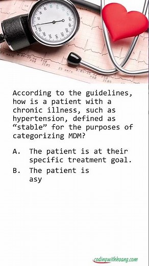 MDM Rule: When Is a Condition Stable?