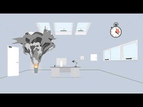 How does natural smoke ventilation (SHEV) work?