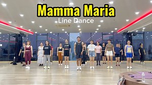Lớp tối qua Bài háy: Mamma Maria Thể loại: Line Dance Cấp độ: dễ | Dance Fitness with An
