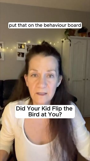 How can I get my 3 year old to stop throwing the middle finger when upset? So what I would do is since that’s such a rude gesture, I would put that on the behaviour board. I would say no showing your middle finger. And then there’s a consequence if they do. Looking for the first step to start parenting as a calm leader today? Check out my FREE BratBusters Behaviour Board, linked in my bio. Then, if you’re interested in learning the tools I teach for parenting like a calm leader, check out the Br