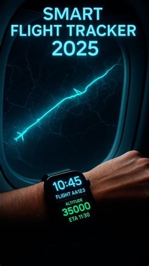 Smart Flight Tracker Gadgets for Passengers 2025#uploadyoutubevideos#shortyoutubevideo