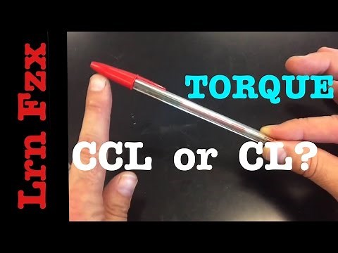 Clockwise vs Counterclockwise Torque Direction