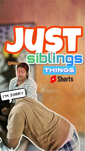 just siblings things😂 #shorts #funny #comedyshorts #siblings