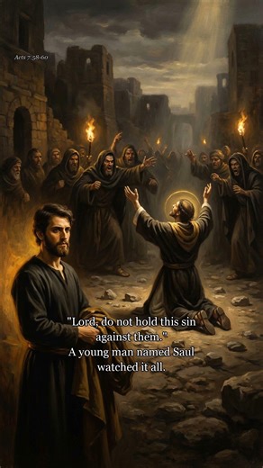 They Stoned Him. He Forgave Them With His Last Breath.