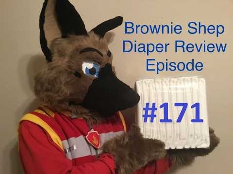 Brownie Shep Diaper Review-Ep 171 “Rearz-Custom Design” (Discontinued)
