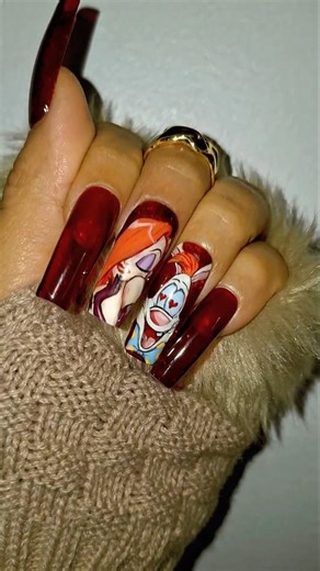 Jessica Rabbit y Roger..