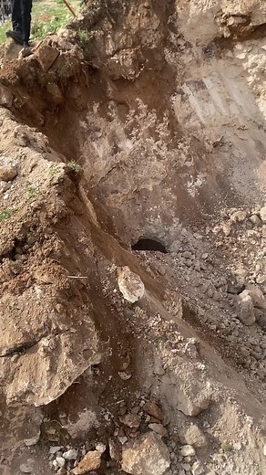 Excavation Process at Construction Site with Hyundai Excavator