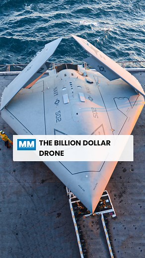 37K views · 117 reactions | The X47-B is a state-of-the-art autonomous naval drone developed for advanced maritime missions. Designed for stealth and precision, this unmanned aerial vehicle (UAV) is capable of carrying out surveillance, reconnaissance, and combat operations in challenging maritime environments. #surveillance #reconnaissance #X47B | Military Mechanics | Facebook