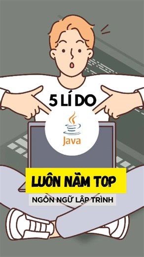 Java, một trong những ngôn ngữ lập trình phổ biến và mạnh mẽ nhất hiện nay, không chỉ là một lựa chọn tốt mà còn là sự lựa chọn đáng tin cậy cho việc phát triển ứng dụng. Tại sao??🧐👇👇👇 #hoc_lap_trinh_mien_phi #hoclaptrinhmienphi #luyencode #cautrucdulieu #giaithuat #mobileapp #ungdungdidong #database #laptrinhvien #Cybersoft | CyberSoft - Đào Tạo Chuyên Gia Lập Trình & Công Nghệ