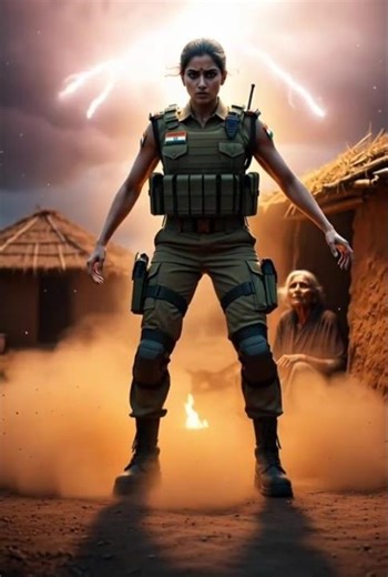 ARMY SOLDIER SAVES GRANDMOTHER FROM ROBOT ATTACK🇮🇳