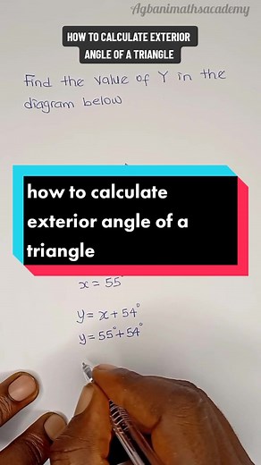 Calculate Exterior Angle of a Triangle: Easy Steps
