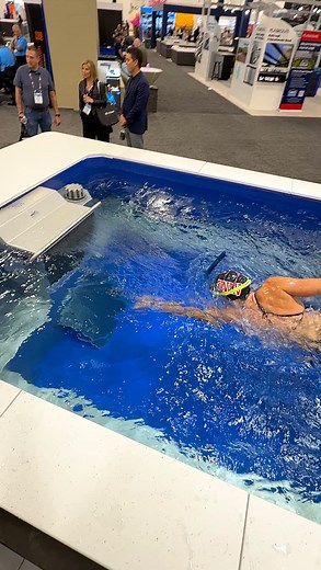 Gadget Glimpse | Endless Pools turns your pool into a powerful fitness tool. This compact current system lets you swim, exercise, and train in place without... | Instagram