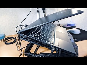 【レビュー】パソコン用冷却パッド（冷却台）をドスパラのゲーミングノートパソコンで効果検証＠保冷剤も試す【Galleria】