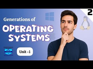 Generations of operating systems #makaut