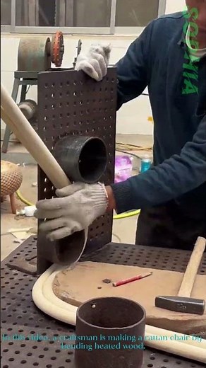Traditional Wood Bending for Rattan Chair Making – Time-Honored Craft Skill