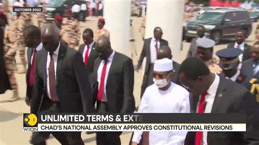 1.2K views · 19 reactions | Chad’s National Assembly has taken a pivotal step in reshaping the country’s political landscape by overwhelmingly approving constitutional amendments that extend the presidential term from five to seven years Rahesha Sehgal brings you this report by Louisa Olaniyi | WION | Facebook