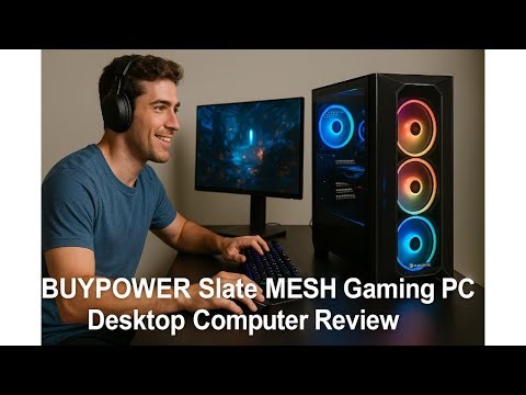 🖥️ iBUYPOWER Slate MESH Gaming PC Desktop Computer Review 🖥️