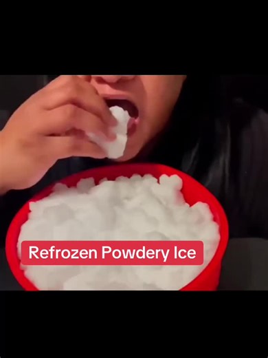 Refrozen Powdery Ice: A Satisfying ASMR Experience