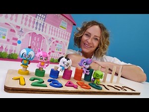 Lasst uns die Zahlen lernen! Lehrreiches Video für Kinder aus Nicoles Spielzeug Kindergarten