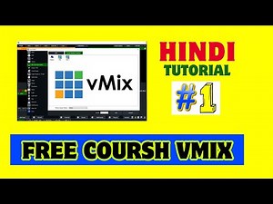 vMix Paid Coursh Free | vMix complete Tutorial | Part-01