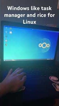 You don’t need the windows task manager and ui when you have Linux 🐧💪💪 #ubuntu #larp #larping