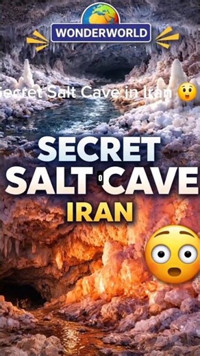Explore the Stunning Salt Caves of Iran 😲