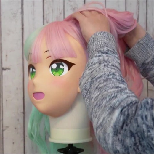 Half Anime Mask: Kigurumi Sensei Mask Mini - One-of-a-kind, in Stock - Etsy