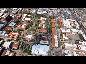 Aerial View of the University of Arizona in Tucson