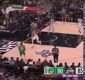 Celtics Ron Harper Jr. career-high 22 PTS (8-11 FG, 6-9 3P, 100% TS), 3 REB, 2 AST, 0 TO in 33 minutes vs. Spurs