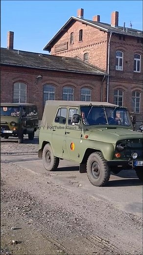UAZ-469 und UAZ-452- Oldtimer Ausfahrt Egeln 2026- 70 Jahre NVA
