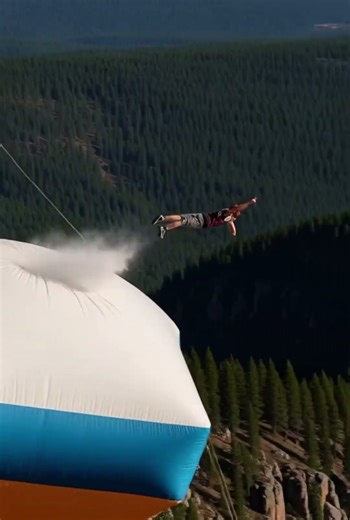 High-Risk Mountain Jumps Caught on Camera