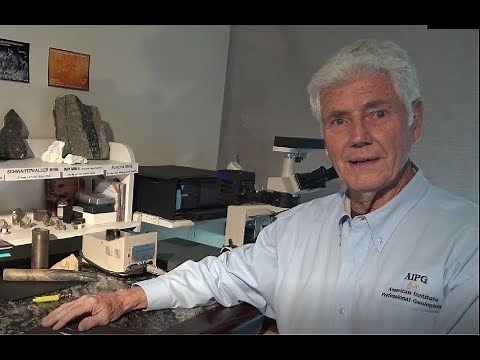 Geologists in Action! Reflected Light Ore Microscopy with Jim Paschis, CPG 8456