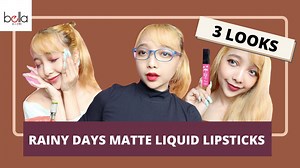 BELLA: RAINY DAYS MATTE LIQUID LIPSTICKS REVIEW WITH 3 LOOKS ✨GIVEAWAY FREE RAINY DAYS COLLETION LIPSTICKS✨ 💋 PLEASE WATCH TILL THE END OF THE VIDEO 💋 https://www.facebook.com/BellaBeAStar/ #Bella #rainydaysmatteliquidlipstick | It's me SF