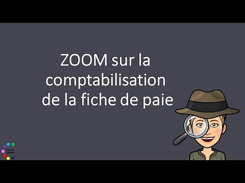Cours de comptabilité générale : La comptabilisation de la paie