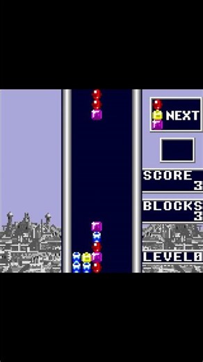 Columns (Game Gear) - Short Clip [HD] | RetroGameUp