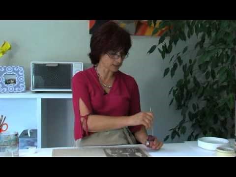 Pébéo - Peinture sur tissu Sétacolor : techniques de peinture avec pochoirs