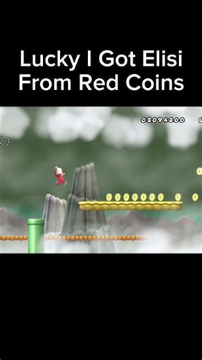 Elisi Just Got In Time! #mario #nintendo #retrogaming