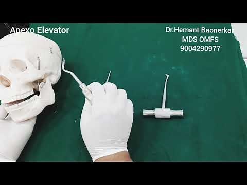 Use Of Apexo Elevator / Dental Elevator extraction methods