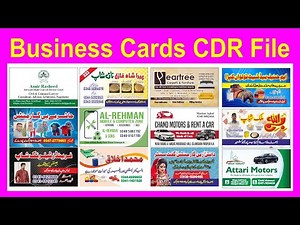 Business Cards Designs Corel Draw File I Cdr file download I Visiting Cards Cdr
