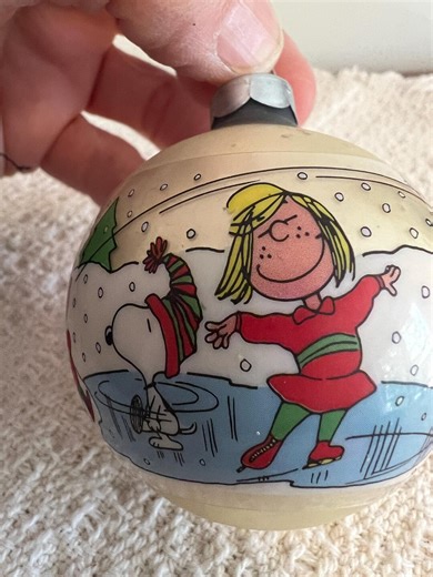 Vintage Glass Peanuts Christmas Ornament Snoopy Charlie Brown Woodstock (3940) - Etsy UK