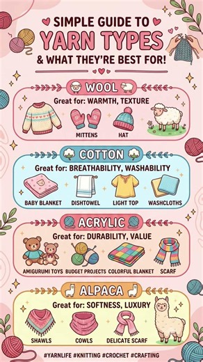 How to Choose the PERFECT Yarn Every Time | Ultimate Yarn Guide for Beginners 🧶