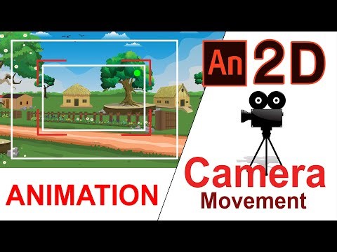 How to use the Camera - Adobe Animate CC Tutorial