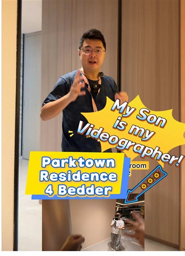 My 8yo Son Filmed This! 🎥 My cameraman today is... my son! 📸 How did he do? 📍 Parktown Residence (4-Bedder) 🚨 Status: 1BR & 2BR: SOLD OUT ❌ Big Family Units: Available ✅Why families love this layout: ✨ Enclosed Kitchen (Sliding Glass!) ✨ Proper Yard Helper's Room ✨ King-Sized Master 👑 Integrated living with MRT downstairs. Don't wait till these are gone too! Text 98437613 to view. 📞 #homewithedwardtan #parktownresidence #Tampines #FatherSon #NewLaunch