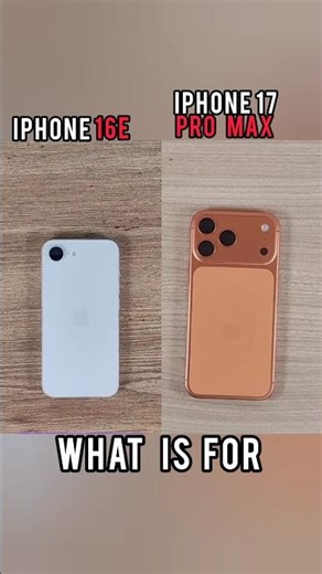 IPHONE 16E VS IPHONE 17 PRO MAX 💀 #battery #test