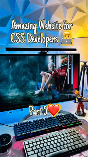Ankit Dungawat on Instagram: "Amazing Website for CSS Developers – Part 5👨🏻‍💻 Comment “frontend” for the website link 🔗 . . . . Join Telegram For Free Projects / Notes / Free Courses/ Source Code(Link in Bio) . . . . . . . . 📩Free Coding Resource in Our Telegram✉️Link in Bio . . 🔔Turn ON the notifications! . . ❤️Keep Coding🔥 . . . Follow for more! #html #css #html5 #css3 #csstricks #cssanimation #learnhtml #learncss #csstips #csstipoftheday #webdeveloper #uidesign #uxdesign #webdesign #we